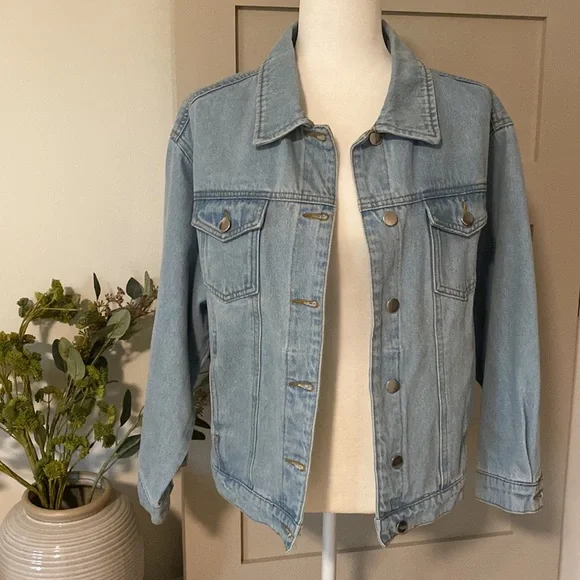 Untamed Petals Embellished MRS Jean Jacket - Picture 4 of 5